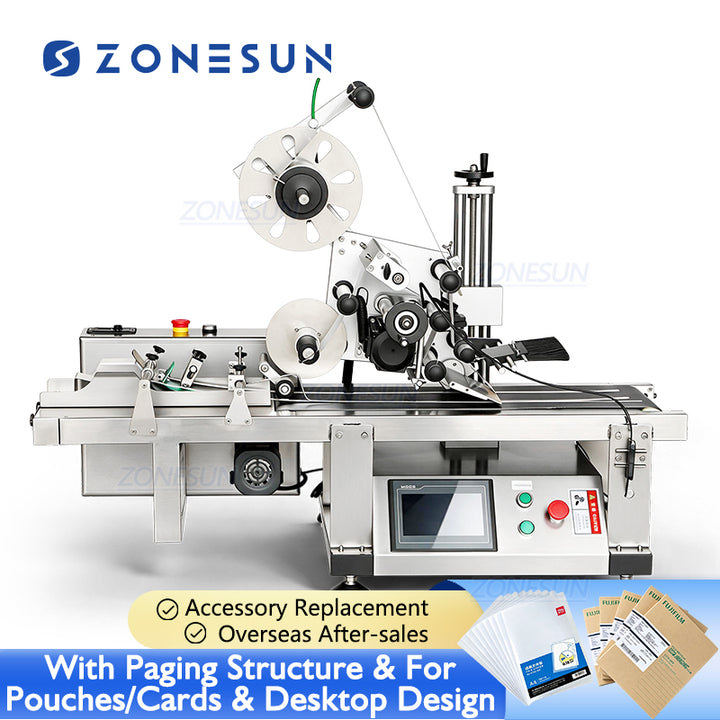 automatic pouch labeling machine