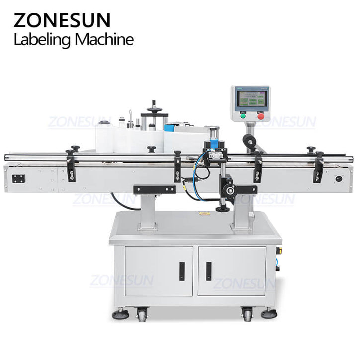 labeling machine for glass jar