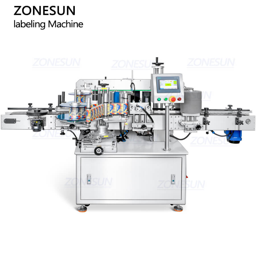 labeling machine for flat bottle and round bottle