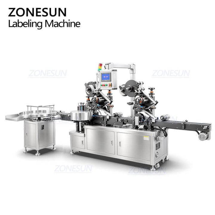 top and bottom label applicator