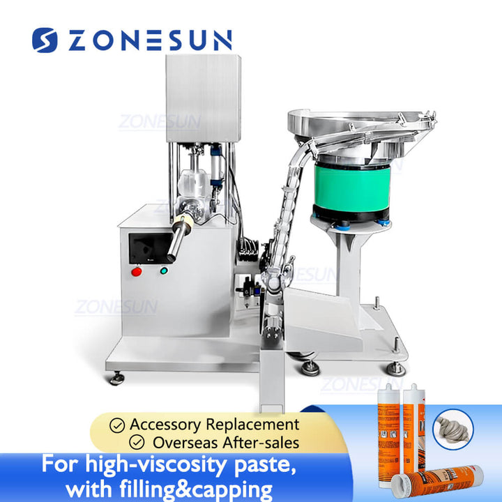 ZS-TGFC1 cartridge filling capping machine for silicone adhesive