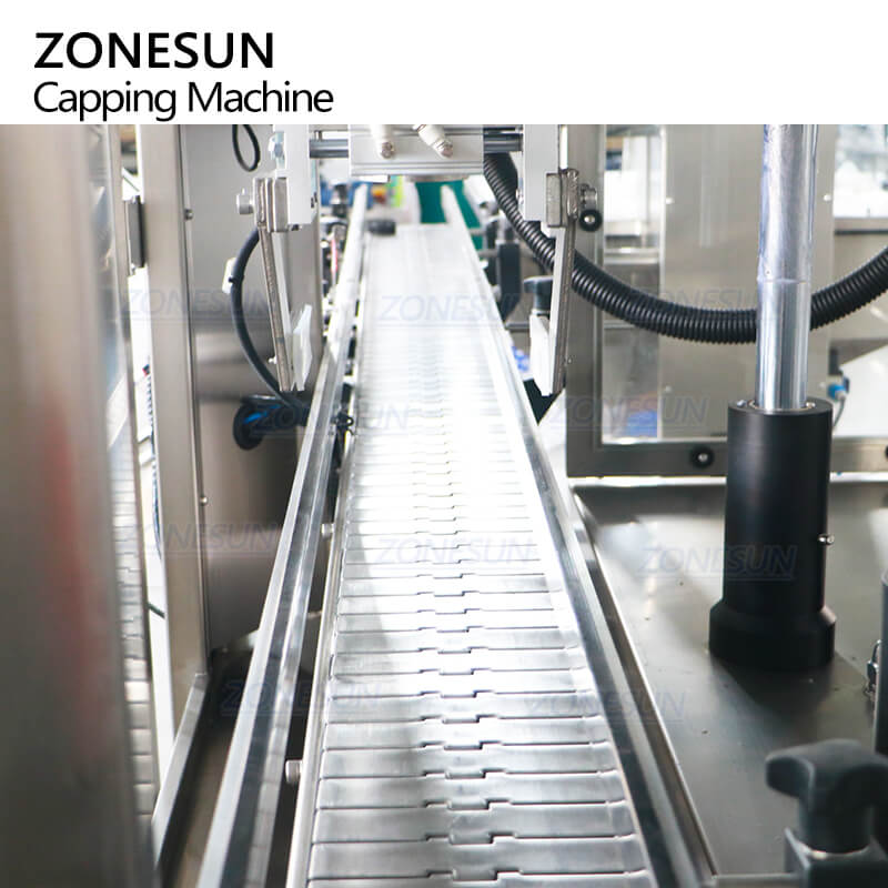 chain conveyor of capping machine
