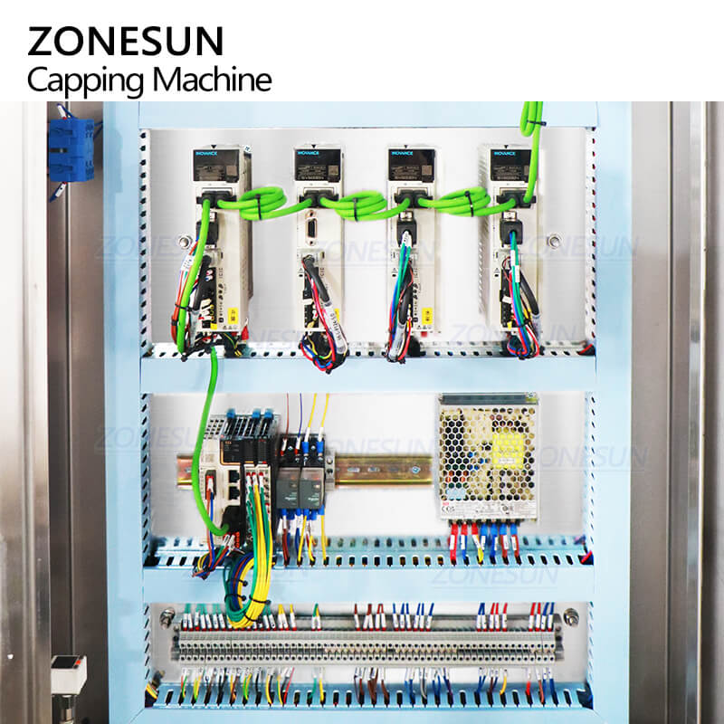 Servo Capper | ZS-VTXG1 Tracking F-style Bottle Capping Machine