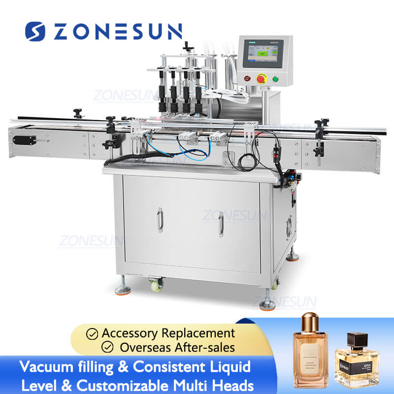 ZS-VTZL4A automatic vacuum liquid filling machine