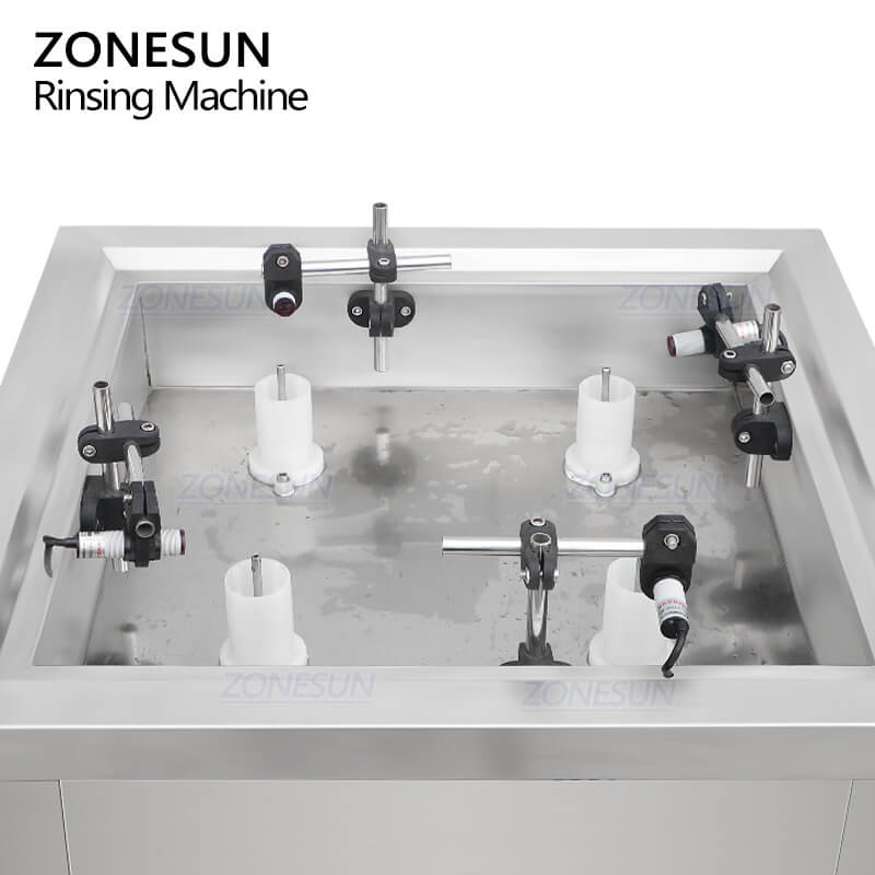 Glass Rinsing System Bottle Rinser | ZS-WB4S PET Glass Bottle Washer Rinsing Drying Machine