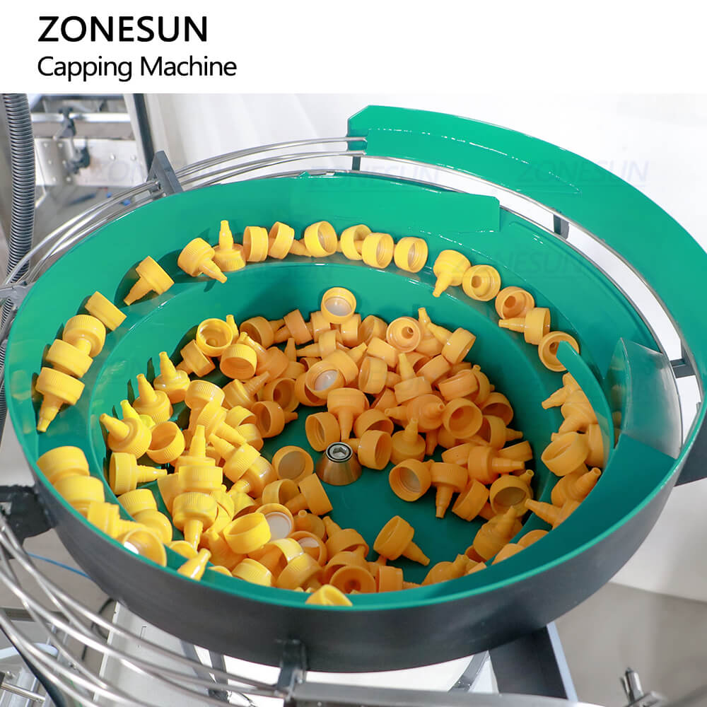 Kaping Machine Capping Machine | ZS-XG16M Automatic Squeezable Ketchup Bottle Capper