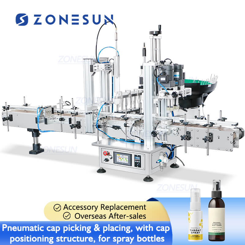 automatic spray bottle capping machine