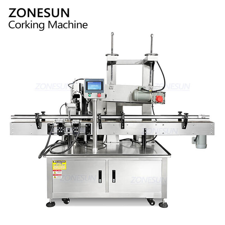 t shape corking machine