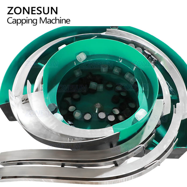 vibratory bowl sorter of servo capping machine