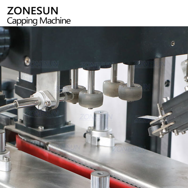 capping structure of servo capping machine