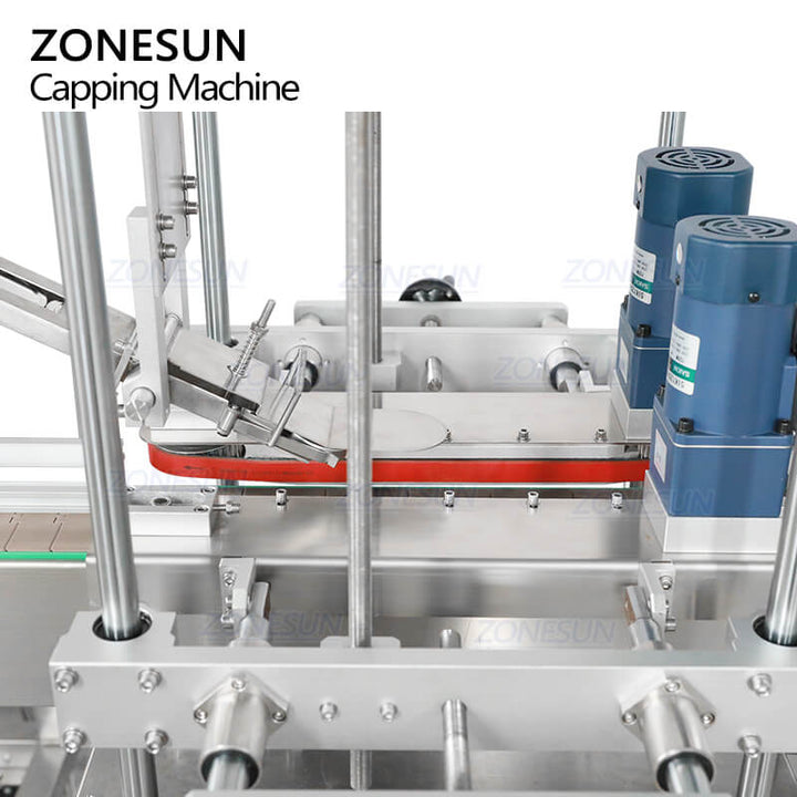 automatic cap feeding structure of capping machine