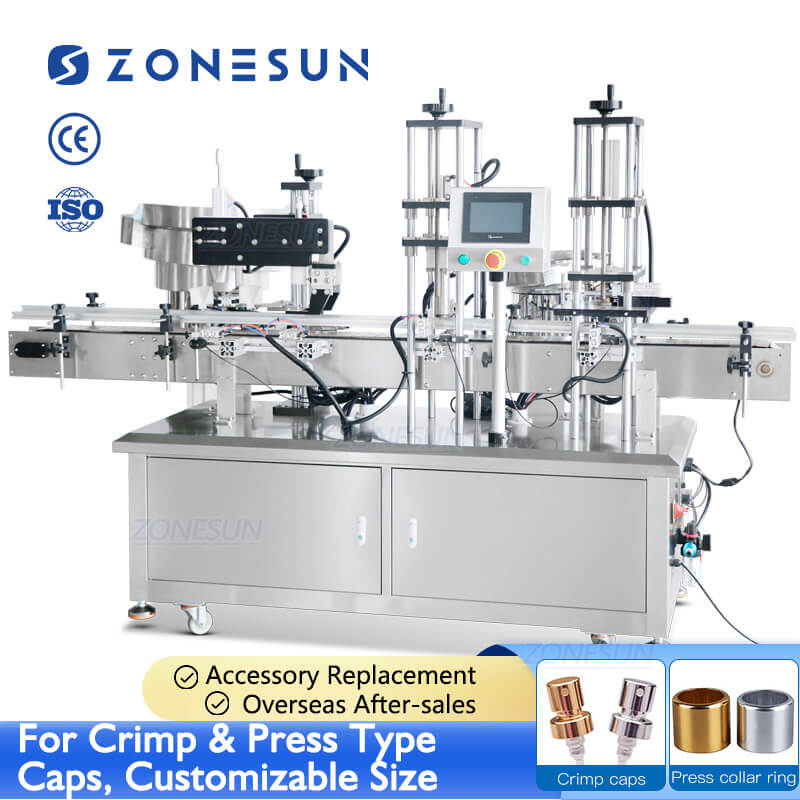 automatic perfume crimping machine
