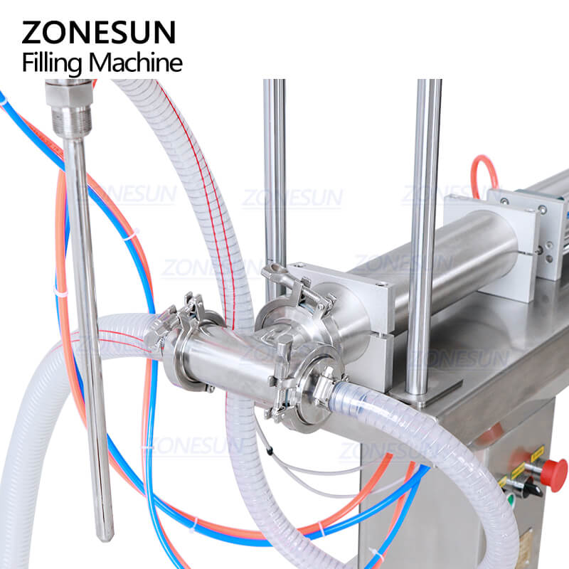 Liquid Filling Machine | ZS-YTFS1D Piston Pump Detergent Filler