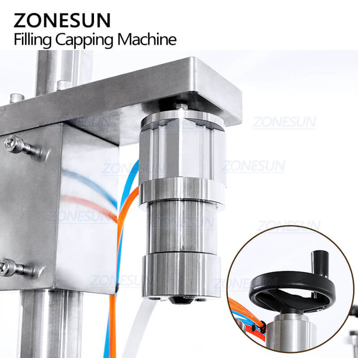 filling nozzle of spray can filling capping machine