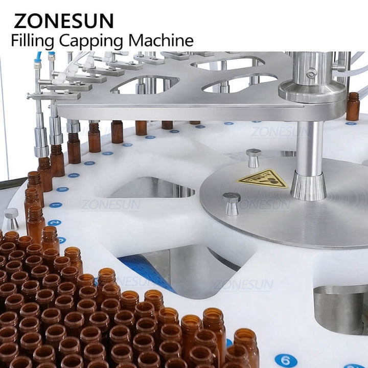 air cleaning system of automatic vial filling machine