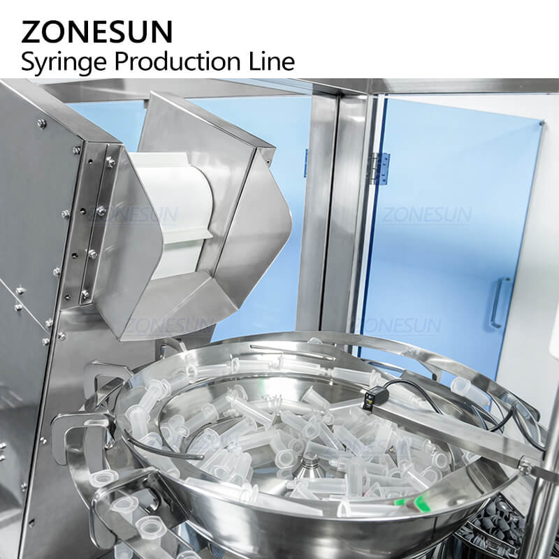 automatic feeding station of prefilled syringe production line