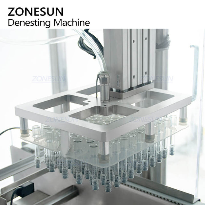 automatic syringe extraction unit of syringe denesting machine