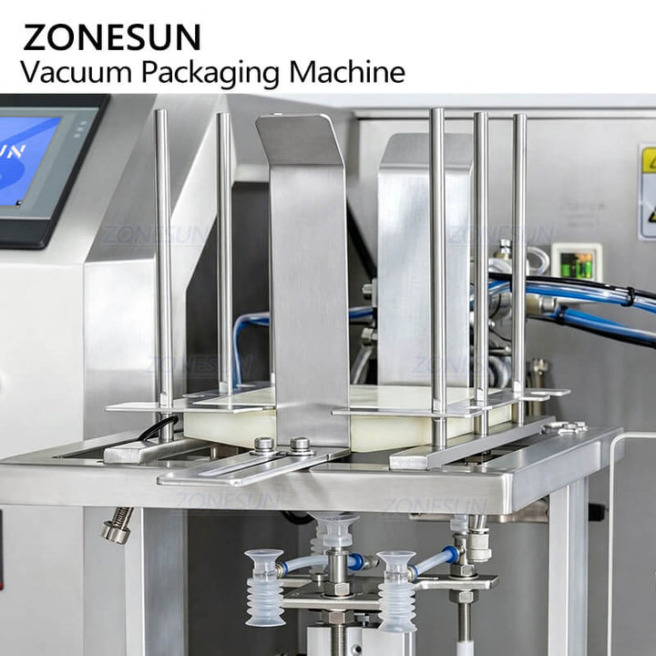 Sistema de alimentación de bolsas de la máquina envasadora al vacío de bolsas prefabricadas