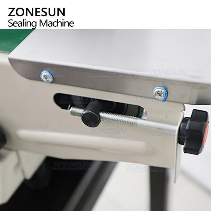 Horizontal Continuous Plastic Bag Sealing Machine With Inkjet Coder For