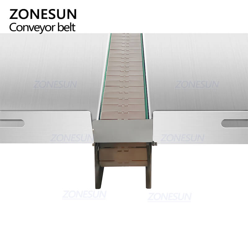 bottle inlet of customizable automatic bottle collecting conveyor