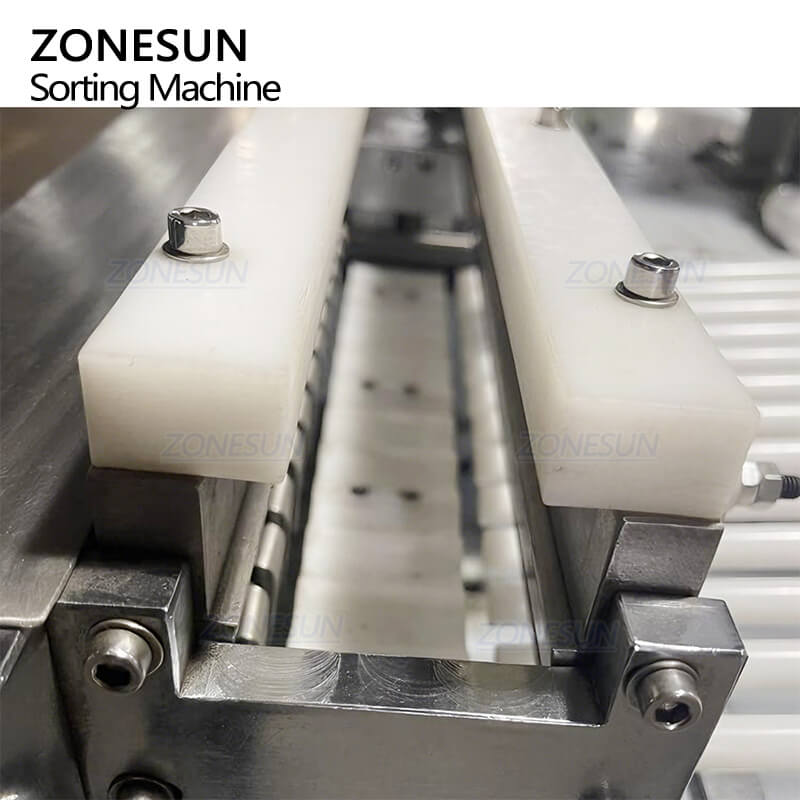 bottle lifting system of small vial unscrambler machine