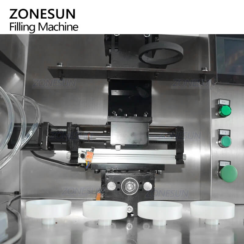 bottle molds of multi-color cosmetic cream filling machine