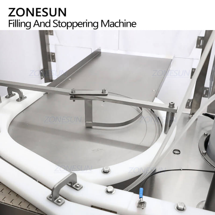 bottle sorting system of automatic vial filling and stoppering machine for lyophilized products