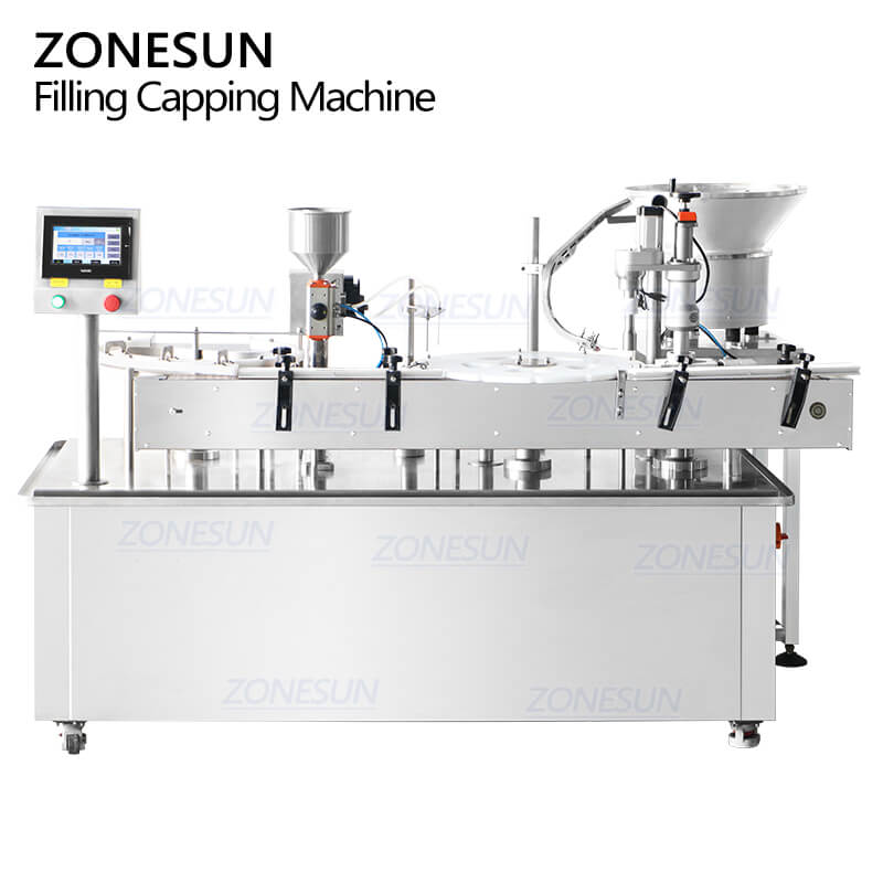 monoblock nail polish filling machine-2