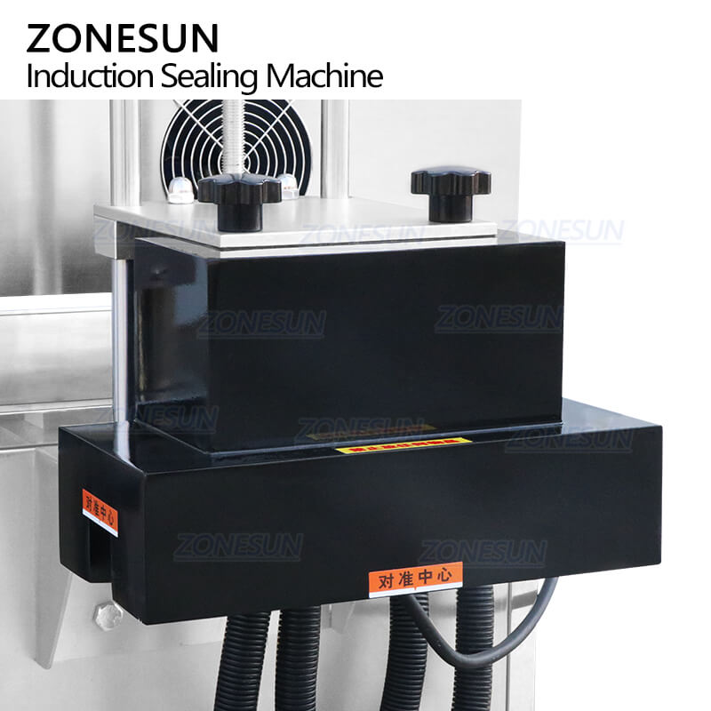 sealing structure of bottle induction sealing machine