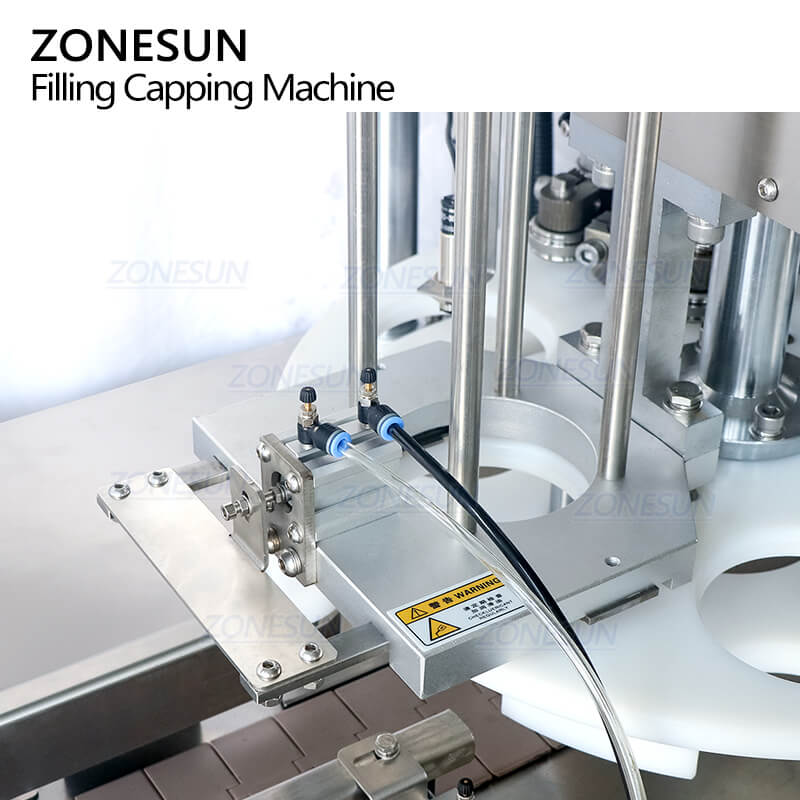 ZONESUN ZS-FAL180B3 automatischer Metallring-Zieh-Blechdosen-Kondensmilch-Fisch-Sace-Tomatenmark-Haustier-Konserven-Abfüll maschine