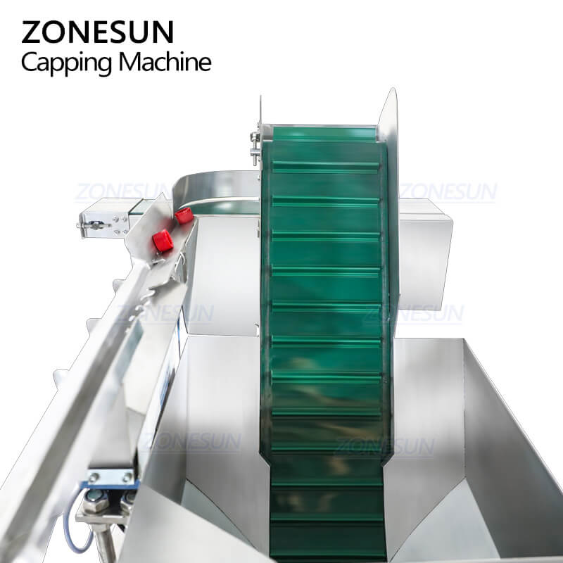 cap elevator of automatic bottle capping machine