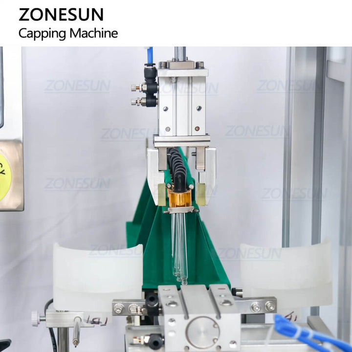 cap feeding structrue of automatic capping machine