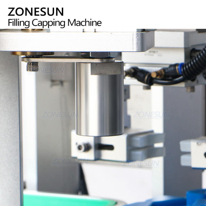 cap pressing system of automatic perfume machine