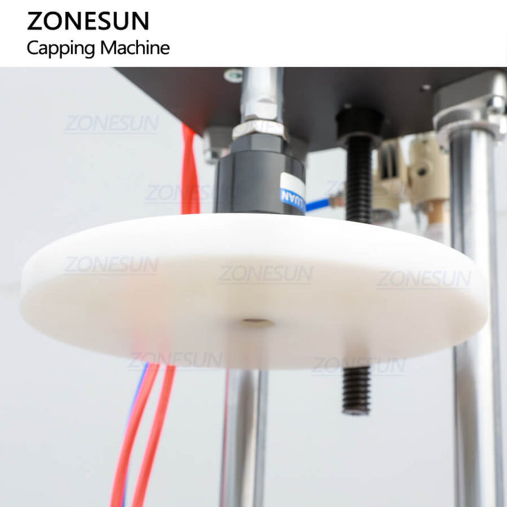 pressing structure of ZS-PDCM100 pneumatic capping machine