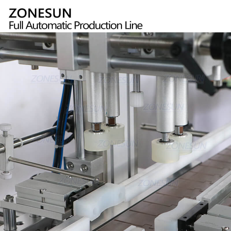 capping structure of ZS-FAL180F2 automatic paste filling production line for honey