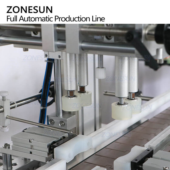 capping structure of ZS-FAL180F2 automatic paste filling production line for honey