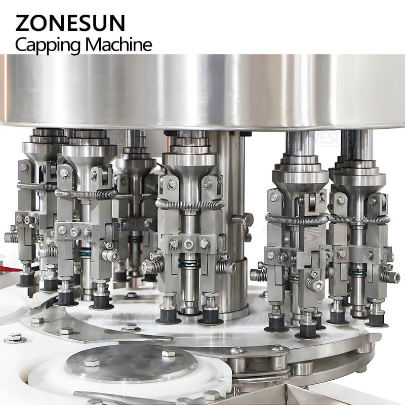 capping structure of ZS-YG100 automatic vial crimping machine