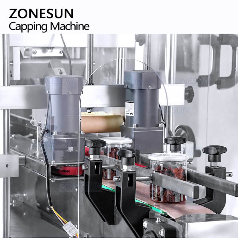 Automatic Plastic Jar Yogurt Bucket Can Caps Pressing Machine For Nuts ...