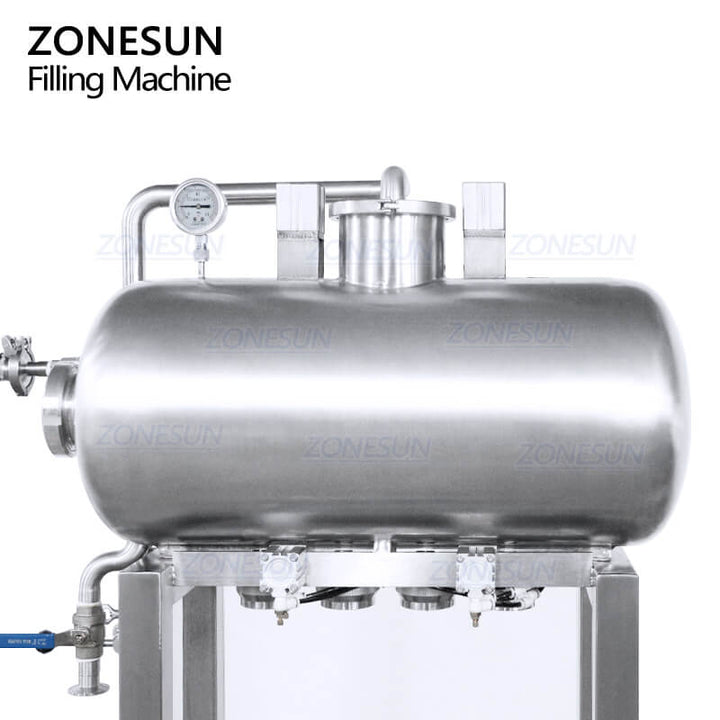 storage tank of soda drinks filling machine