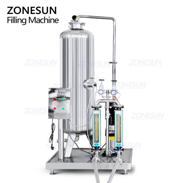 mixing tank of soda drinks filling machine