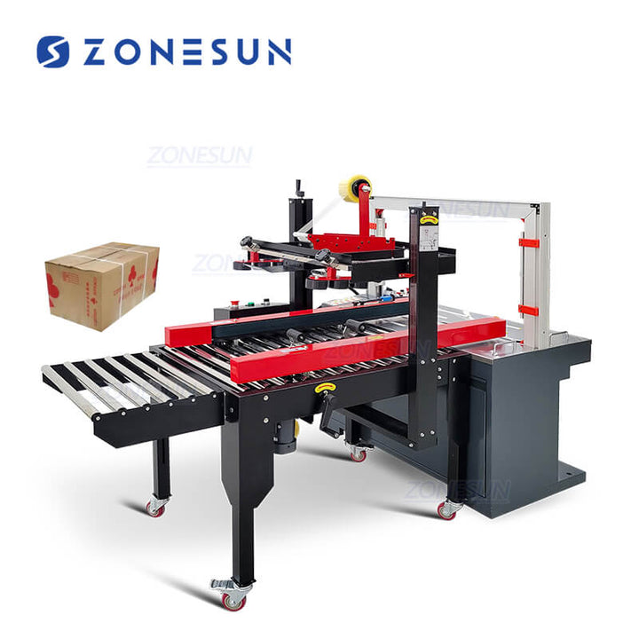 carton sealing strapping machine