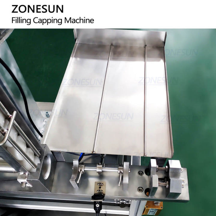 trey of ZS-TGFC1 filling capping machine