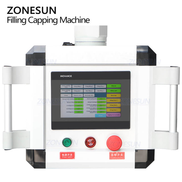 control system of perfume bottle cap pressing machine