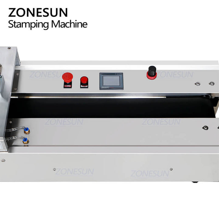 control panel of soap embossing machine