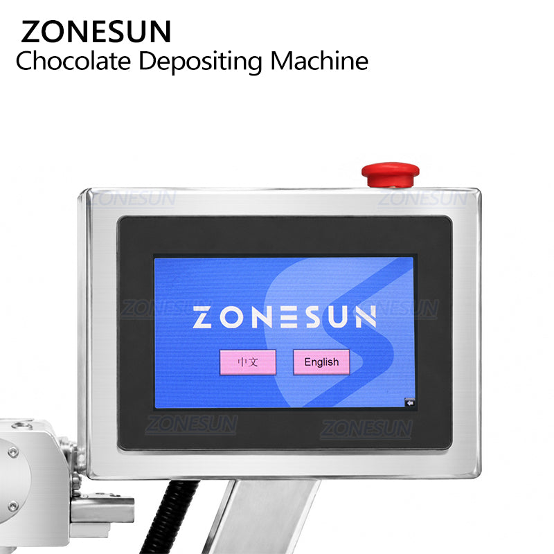 Control Panel of Chocolate Depositing Machine