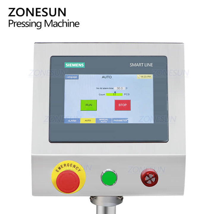 control panel ZS-VTYG01 cap pressing machine