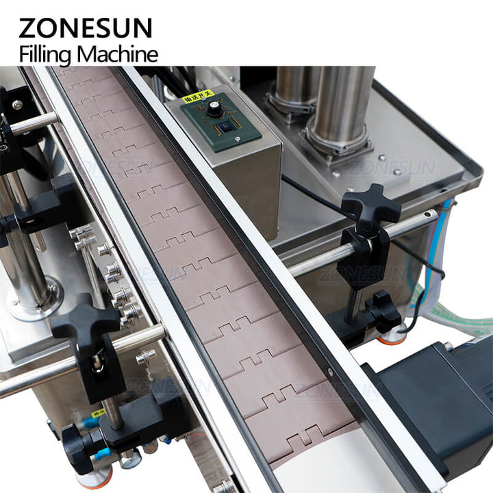conveyor belt of automatic servo motor liquid filling machine