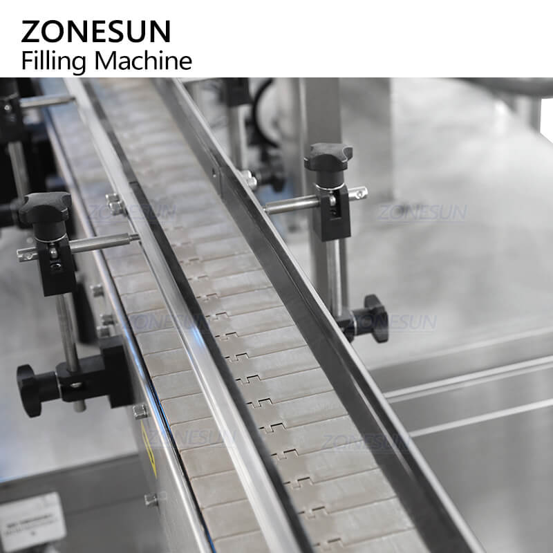 conveyor system of powder bottle filling machine