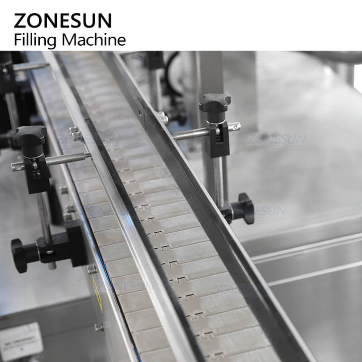 conveyor system of powder bottle filling machine