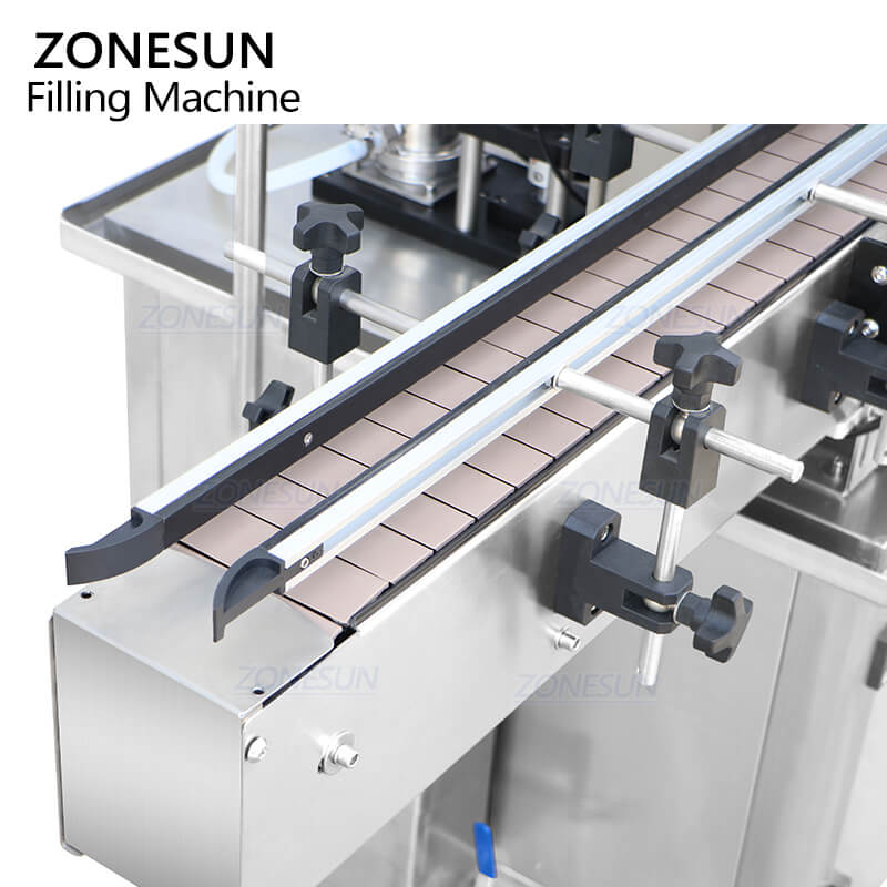 conveyor system of automatic liquid filling machine